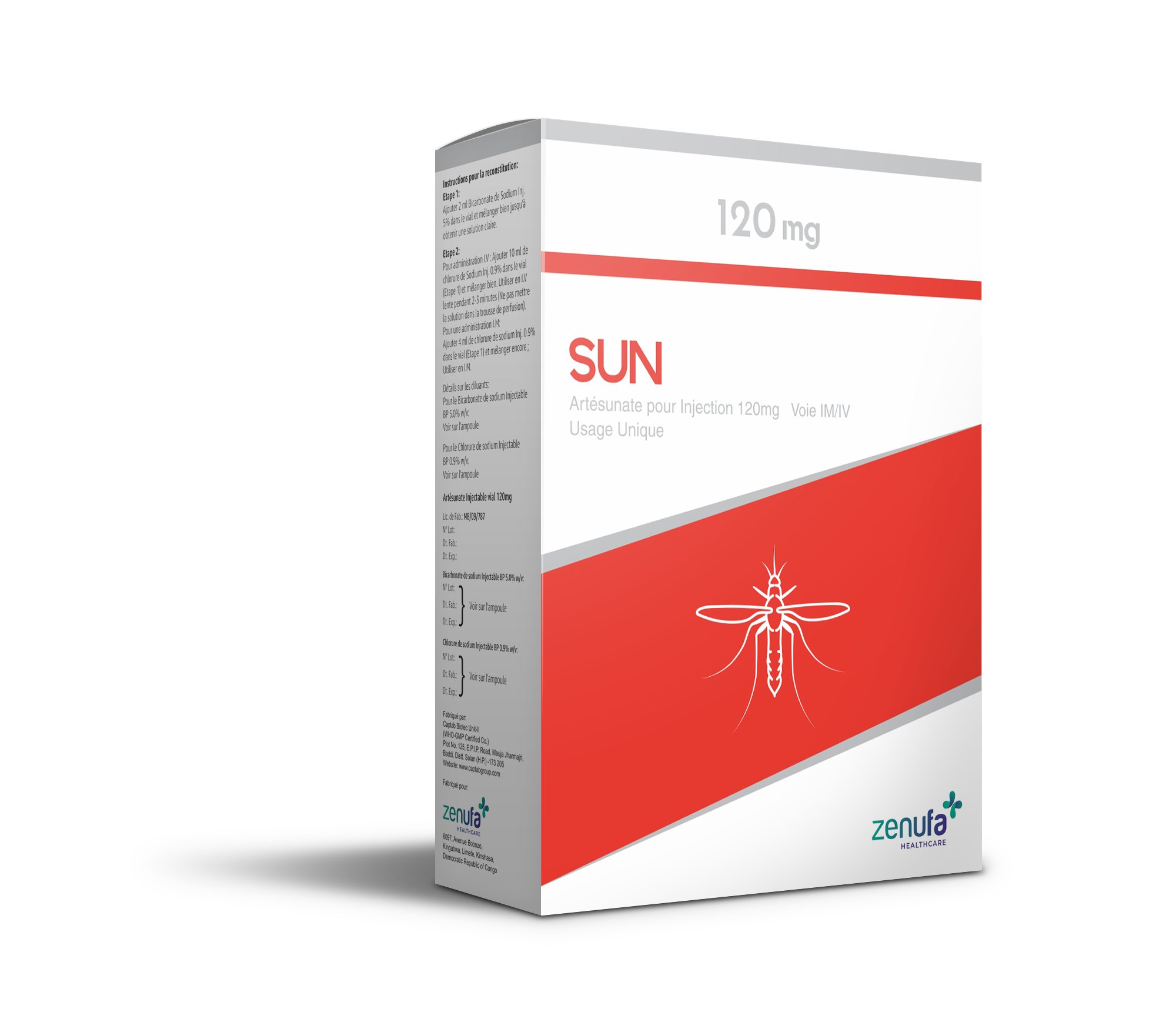 Sun 120mg Injection